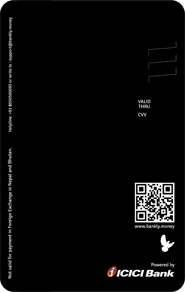 Debit Card Back